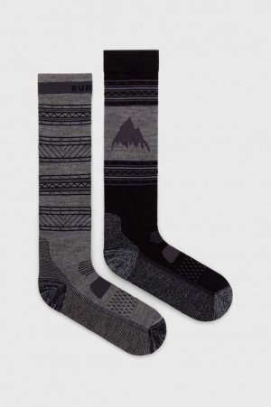 Легкие носки для сноуборда, 2 пары, серый Burton