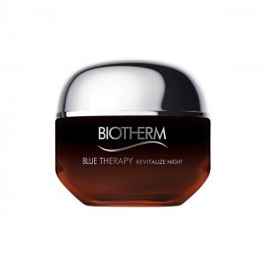 Ночной крем для лица Blue rapy Biotherm. Цвет: бесцветный