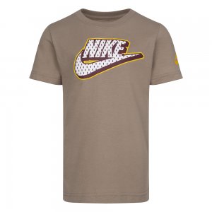 Детская футболка Sportswear Graphic T-Shirt Nike. Цвет: бежевый