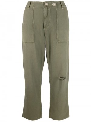 Укороченные брюки Kaye Rag & Bone. Цвет: зеленый