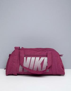 Розовая спортивная сумка Nike. Цвет: розовый