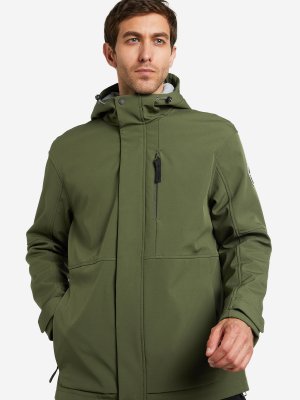 Куртка утепленная мужская Asheboro, Зеленый, размер 52 IcePeak. Цвет: зеленый