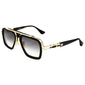 Солнцезащитные очки DITA. Цвет: черный