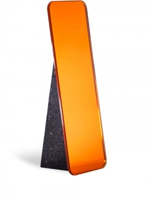 Настольное зеркало Olivia Pulpo. Цвет: оранжевый