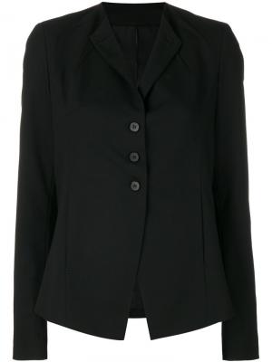 Однобортный пиджак Masnada. Цвет: черный