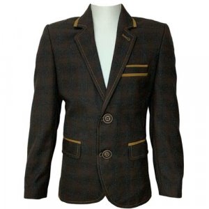 Пиджак , размер 98, коричневый BULUT. Цвет: коричневый