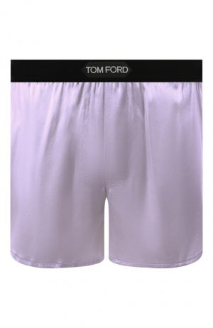 Шелковые боксеры Tom Ford. Цвет: фиолетовый