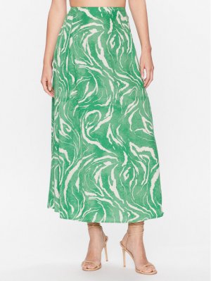Юбка макси стандартного кроя , зеленый Selected Femme