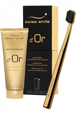 Набор для гигиены полости рта D’Or Swiss Smile. Цвет: бесцветный