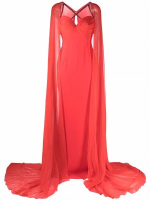 Kameo long-length gown Jenny Packham. Цвет: красный