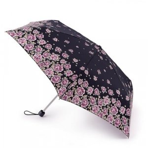 Мини-зонт , фиолетовый FULTON. Цвет: фиолетовый