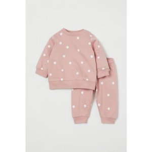 Комплект одежды , размер 98, розовый, белый H&M. Цвет: розовый/белый