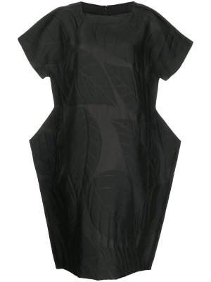 Structured short-sleeve dress Comme Des Garçons. Цвет: черный