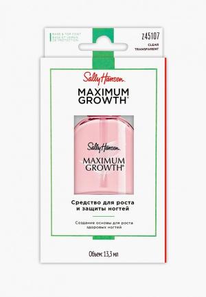 Средство для ногтей и кутикулы Sally Hansen Nailcare Maximum growth. Цвет: розовый