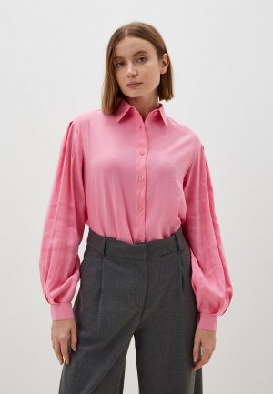 Рубашка Amie. Цвет: розовый