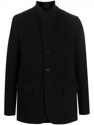 Пиджак с высоким воротником AllSaints. Цвет: черный