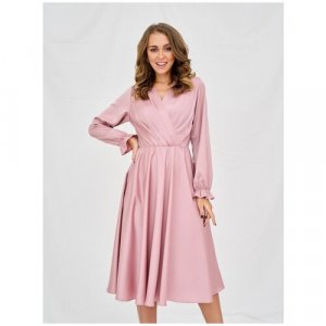 Платье , размер 48, розовый Olya Stoforandova. Цвет: розовый
