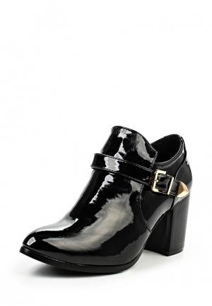 Ботильоны Style Shoes. Цвет: черный