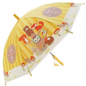 Зонт-трость , желтый Mary Poppins. Цвет: желтый