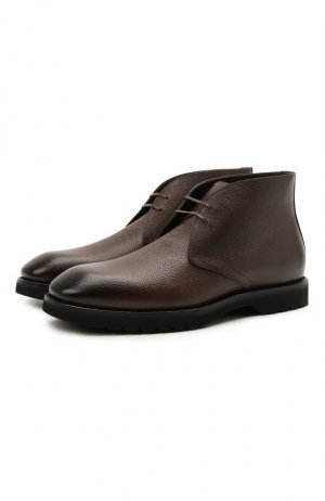 Кожаные ботинки Tom Ford. Цвет: коричневый