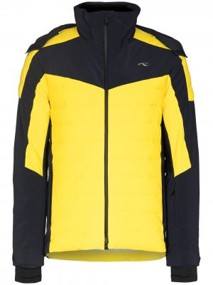 Лыжная куртка Sight Line KJUS. Цвет: желтый