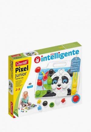 Набор игровой Quercetti Мозаика Pixel Junior, 49 элементов. Цвет: разноцветный