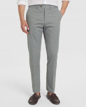 Мужские брюки чинос классического серого цвета , серый Mirto