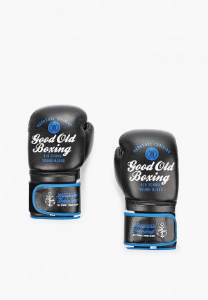 Перчатки боксерские Hardcore Training GOB Black/Blue.. Цвет: черный