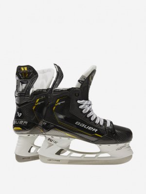Коньки хоккейные детские SS Supreme M5 Pro Skate INT, Черный Bauer. Цвет: черный