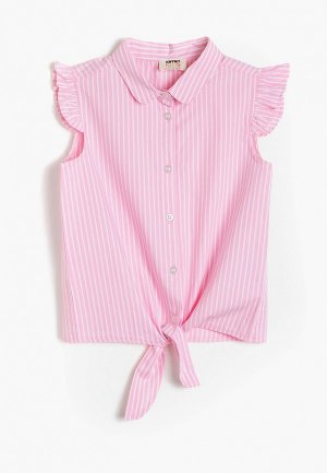 Рубашка Koton. Цвет: розовый