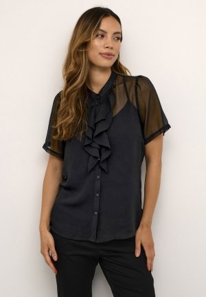 Блузка-рубашка CUCHEILA SS , цвет black Culture