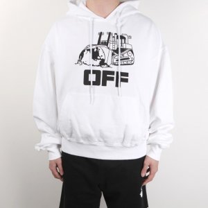 Off White Толстовка Caterpillar Arrow Over OMBB037R21FLE0090110 Off-White