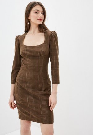 Платье Maria Rybalchenko. Цвет: коричневый