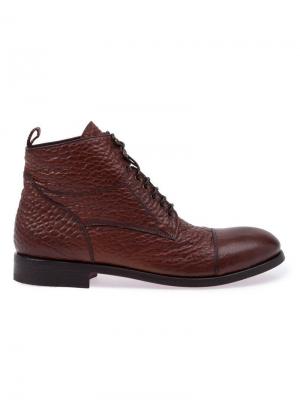 Фактурные ботинки L'Eclaireur Made By. Цвет: коричневый