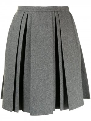 Плиссированная юбка Dice Kayek. Цвет: серый