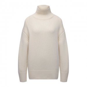 Кашемировый свитер FTC. Цвет: кремовый