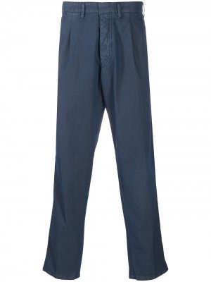 Укороченные брюки The Gigi. Цвет: синий