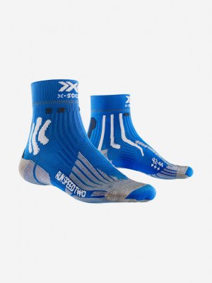 Носки Run Speed Two, 1 пара, Синий X-Socks. Цвет: синий