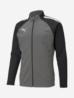 Куртка мужская Teamliga, Серый, размер 44-46 PUMA. Цвет: серый