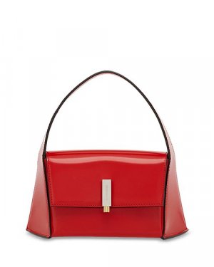 Миниатюрная кожаная сумка Prisma с ручкой сверху , цвет Red Ferragamo