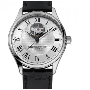 Наручные часы Классика FC-310MC5B6, серебряный, белый Frederique Constant. Цвет: серебристый