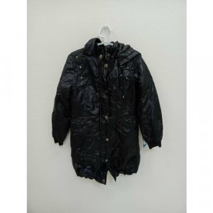 Пальто , размер 152-76, черный Saima. Цвет: черный