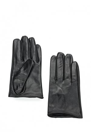 Перчатки MAISONQUE. Цвет: черный