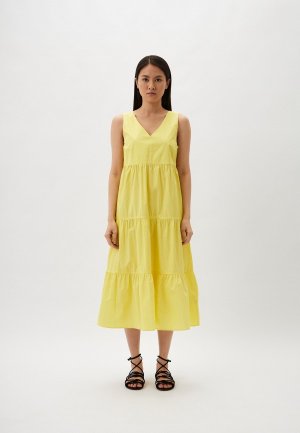 Платье Woolrich. Цвет: желтый