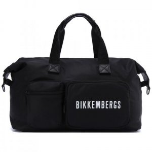 Дорожная сумка Bikkembergs. Цвет: чёрный