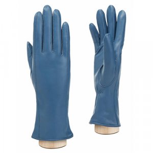 Перчатки, размер 8, голубой ELEGANZZA. Цвет: голубой