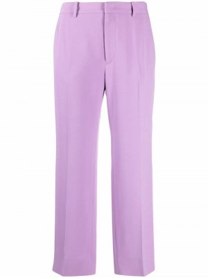 Укороченные брюки строгого кроя Nº21. Цвет: фиолетовый