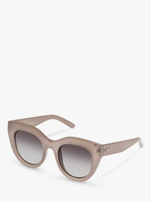 L5000158 Женские солнцезащитные очки кошачий глаз Airheart, бежевый/серый с градиентом Le Specs