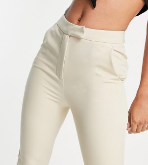 Расклешенные брюки кремового цвета с завышенной талией ASYOU-Белый AsYou