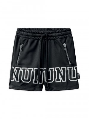 Шорты для маленьких мальчиков и с логотипом , черный Nununu